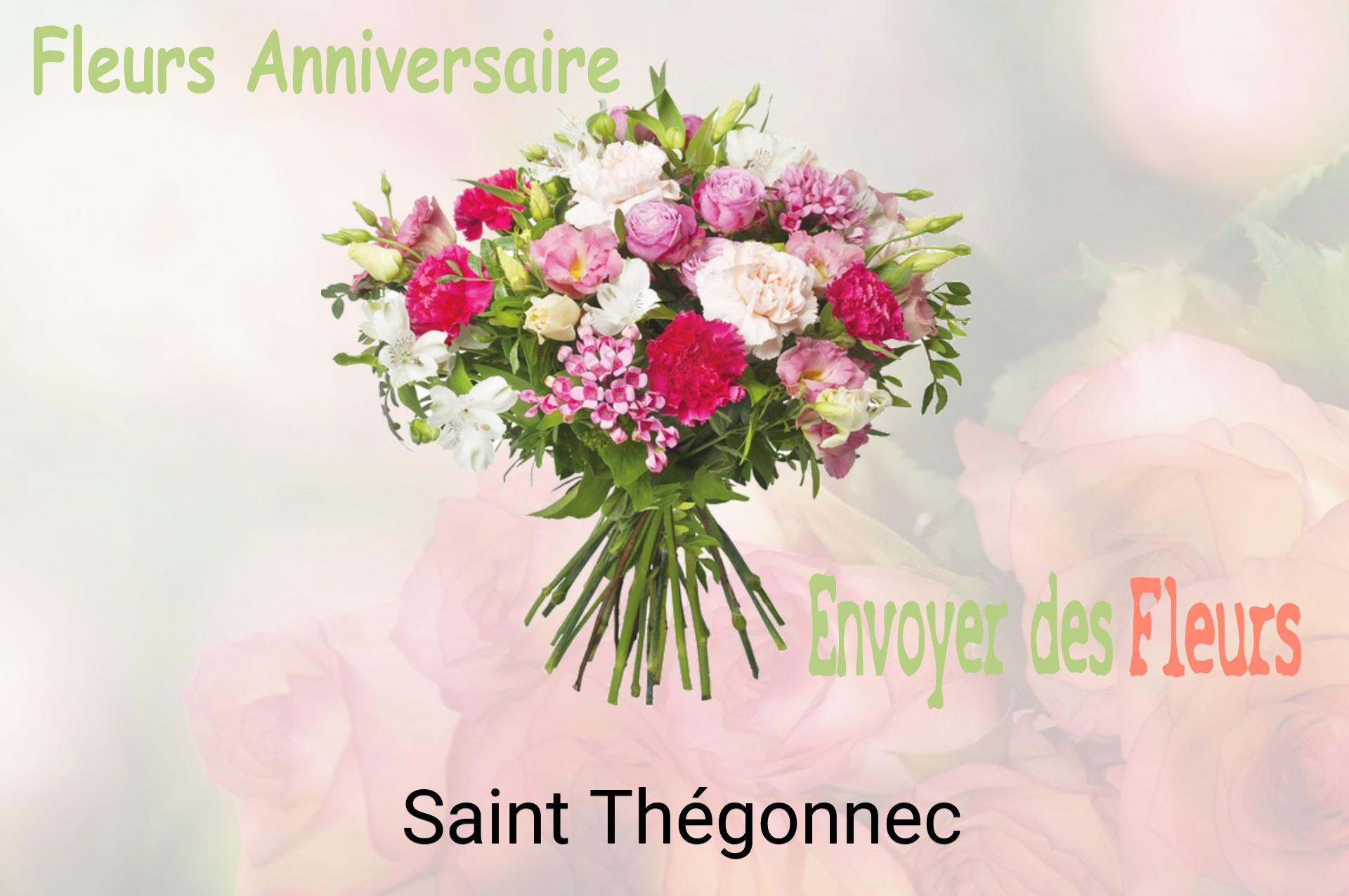 Bouquet de fleurs d’anniversaire livré à Saint-Thégonnec